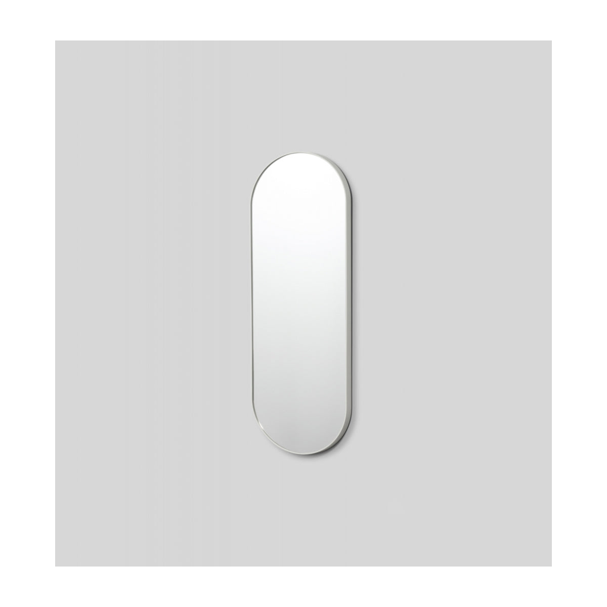 Bjorn Oval Mirror (Dove)