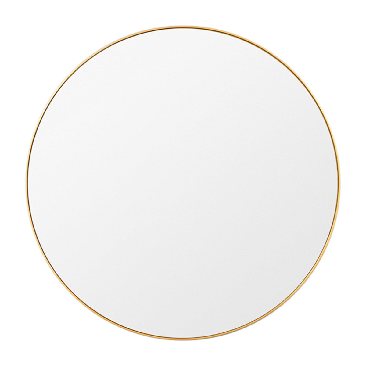 Bjorn Round Mirror (Brass)