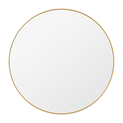 Bjorn Round Mirror (Brass)