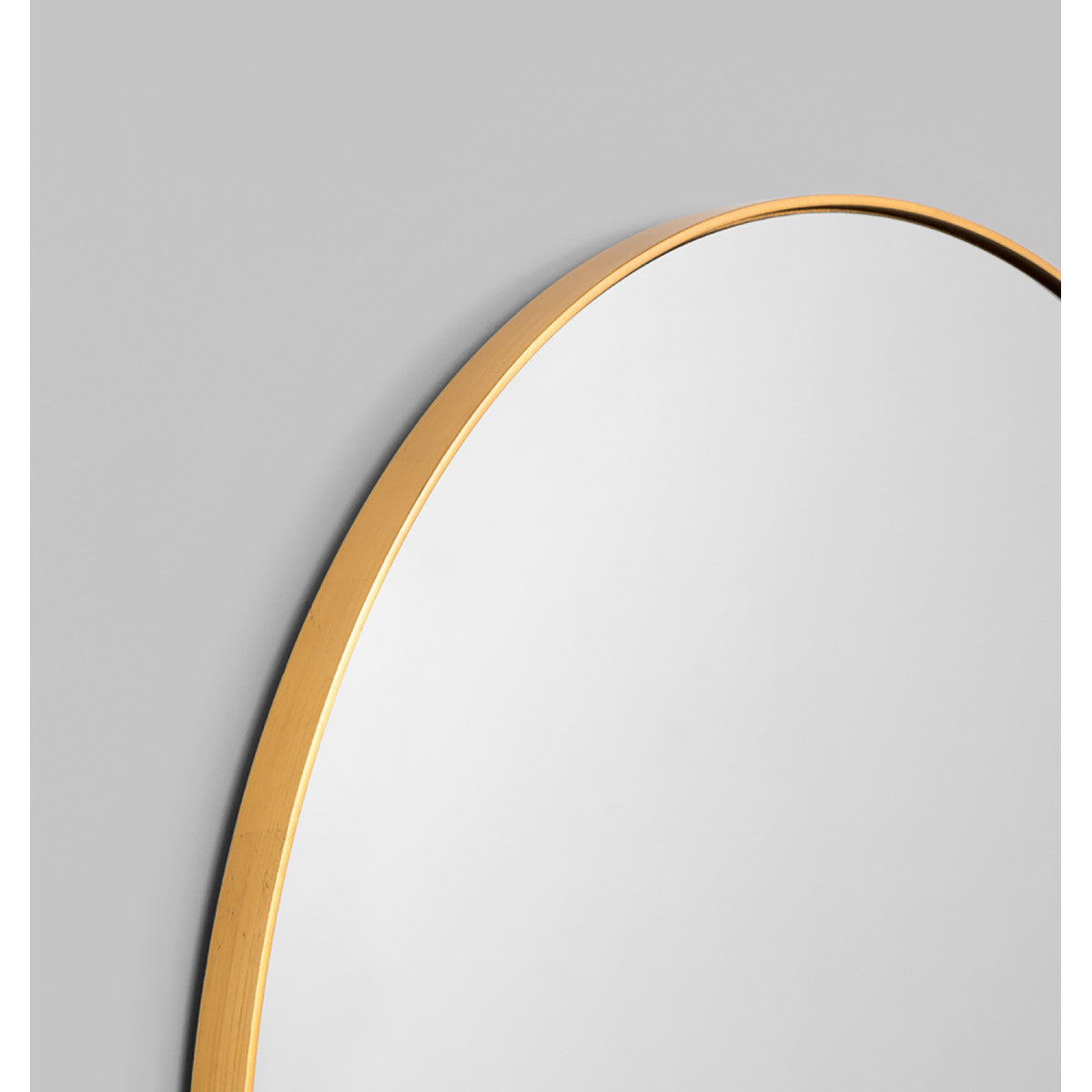 Bjorn Round Mirror (Brass)