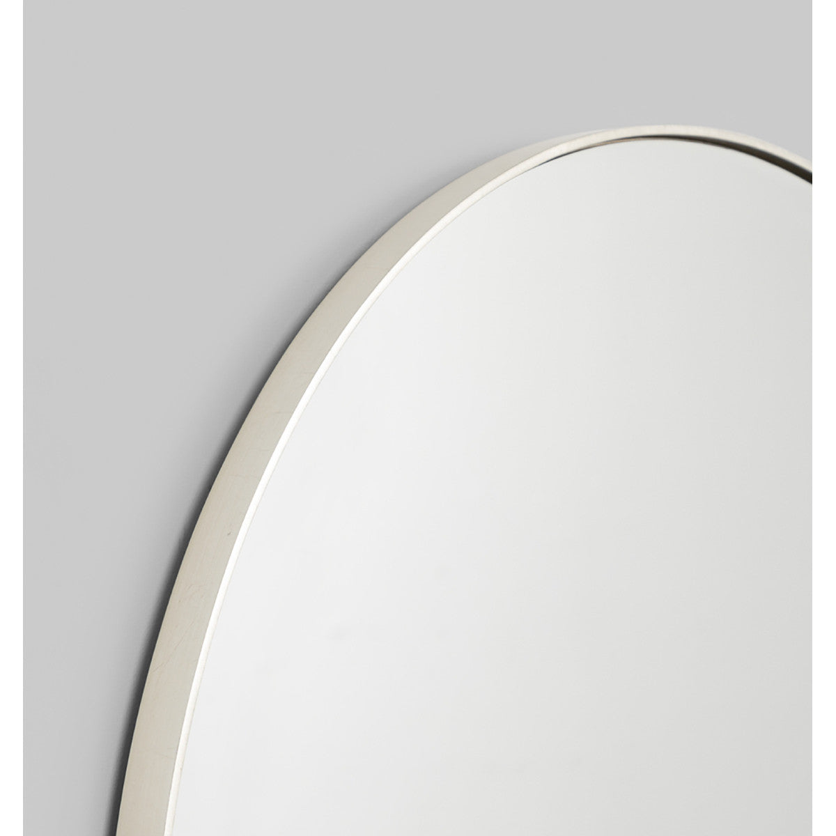 Bjorn Round Mirror (Silver)