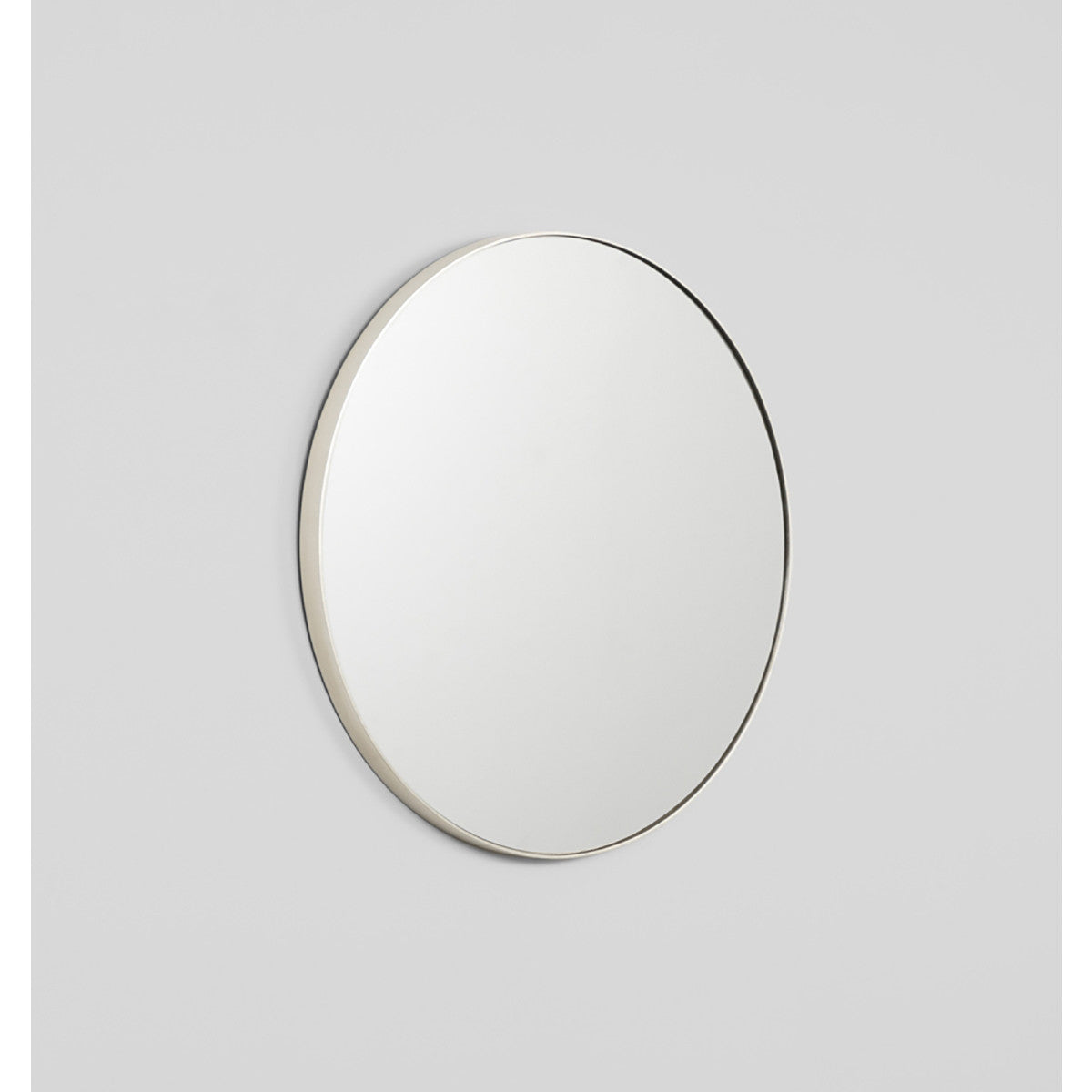 Bjorn Round Mirror (Silver)