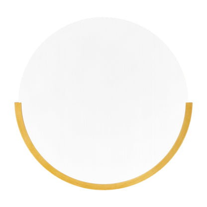Dawn Round Mirror (Brass)