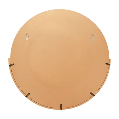 Dawn Round Mirror (Brass)