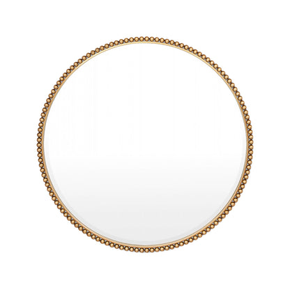 Estelle Round Mirror (Gold)