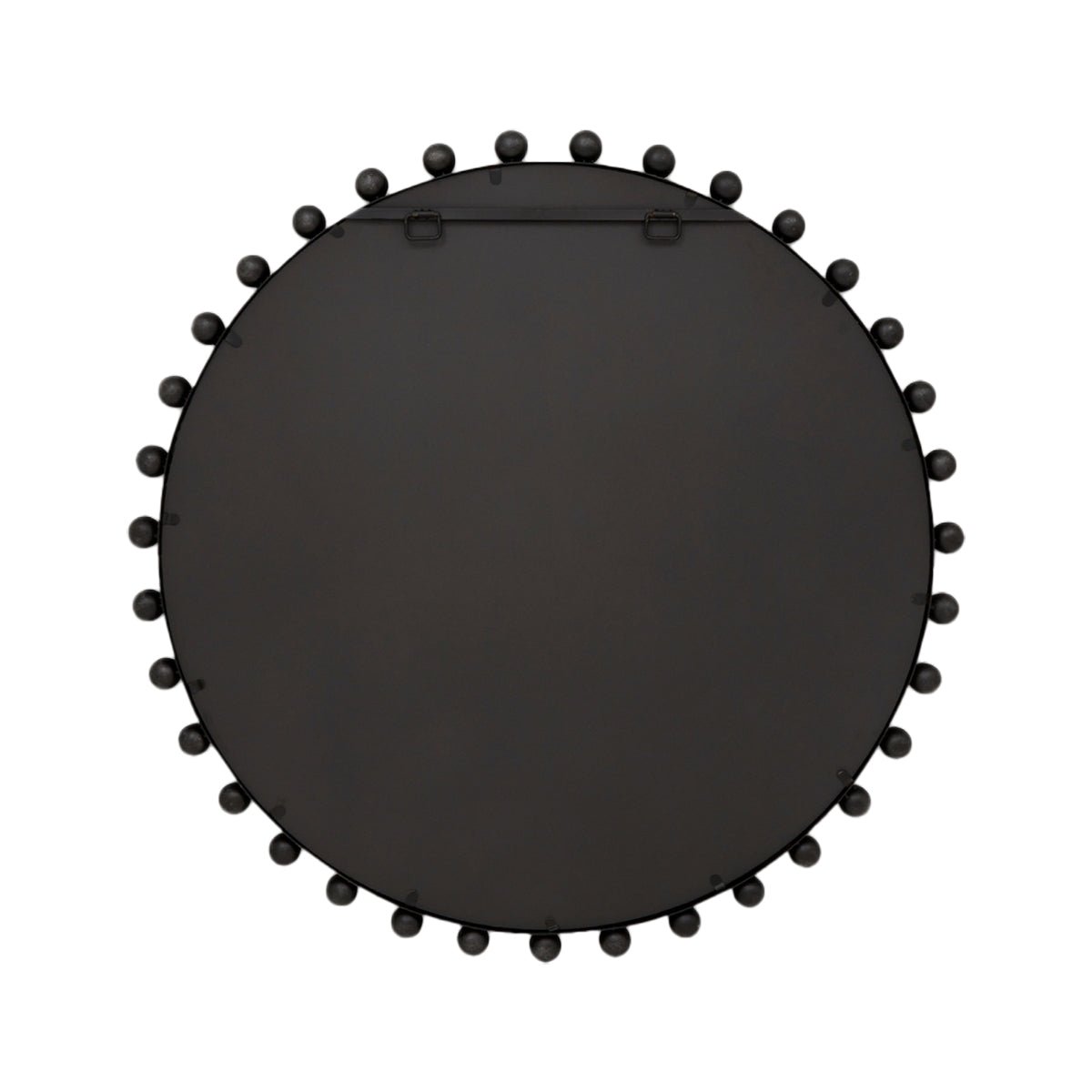 Luna Round Antique Mirror