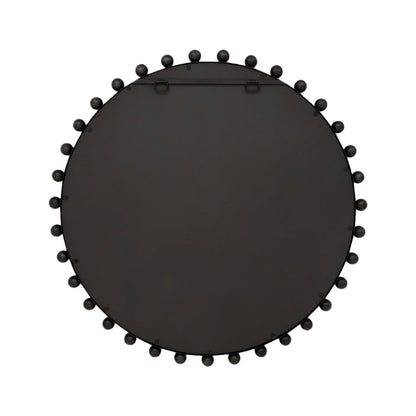 Luna Round Antique Mirror