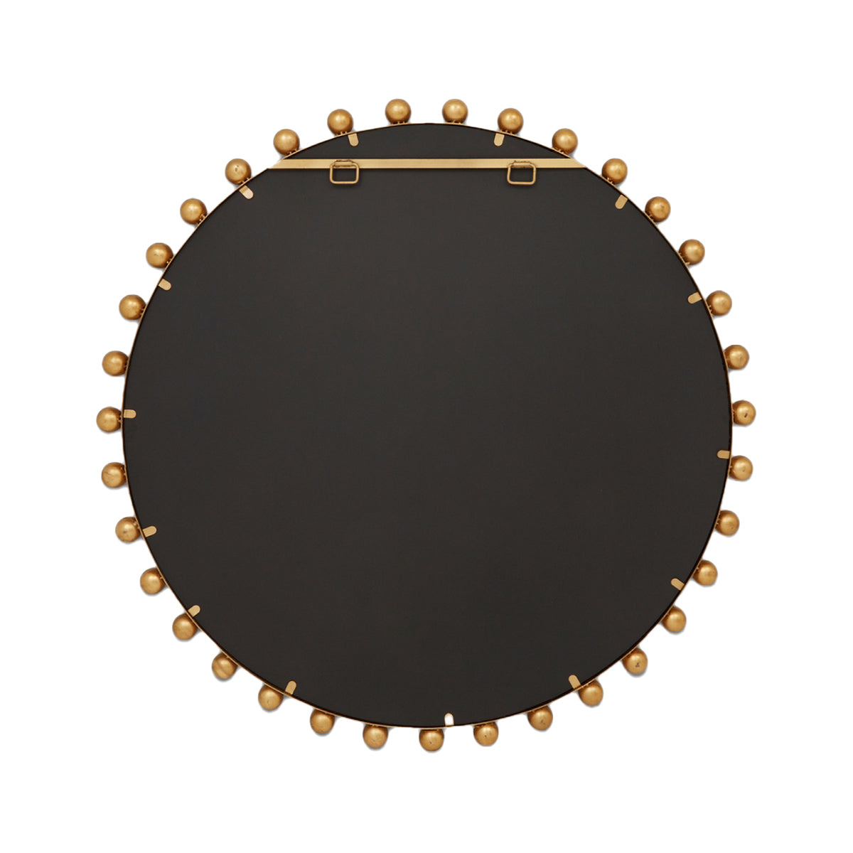 Luna Round Antique Mirror