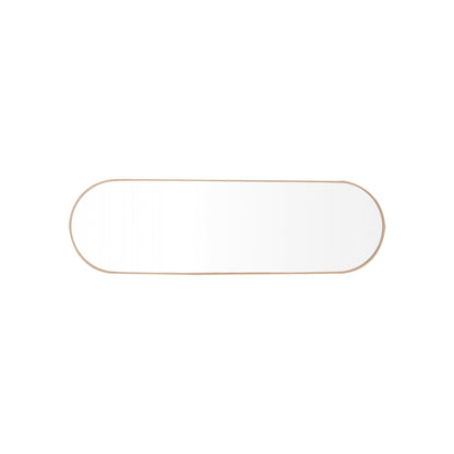 Simplicity Oval Mirror (Oak)