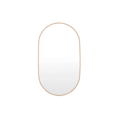 Simplicity Oval Mirror (Oak)