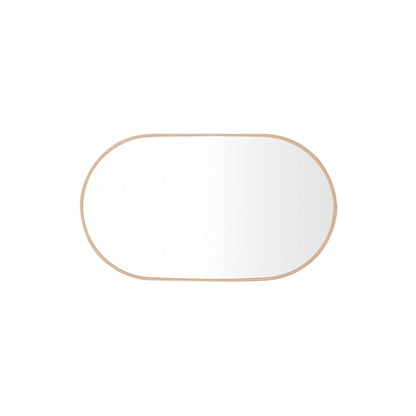 Simplicity Oval Mirror (Oak)