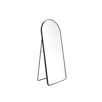 Simplicity Standing Arch Curve Mirror (Black)