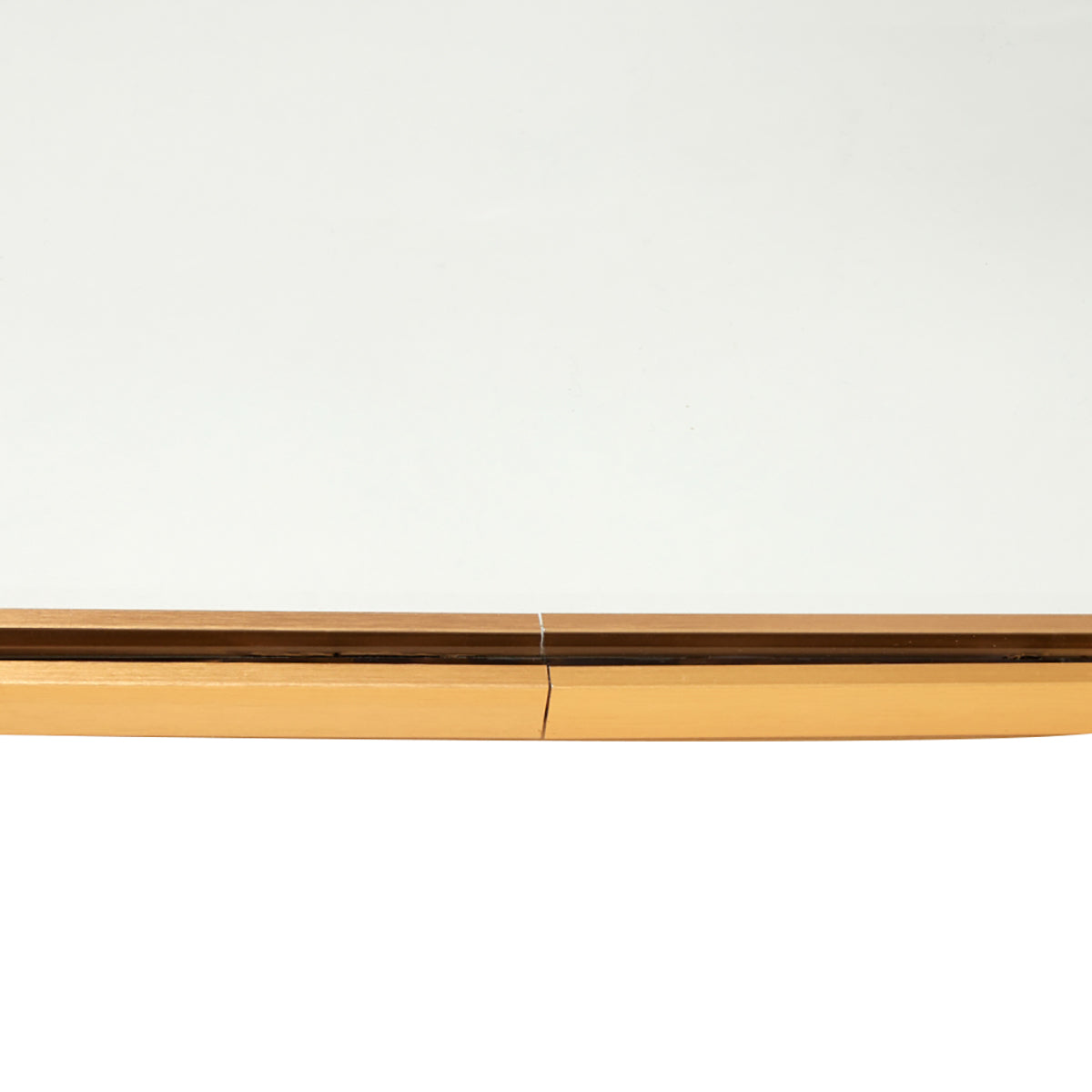 Simplicity Standing Arch Curve Mirror (Gold)