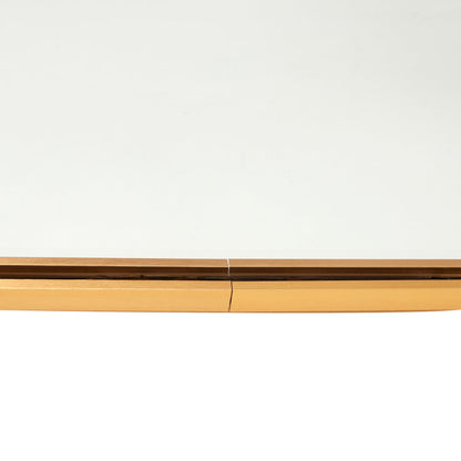 Simplicity Standing Arch Curve Mirror (Gold)