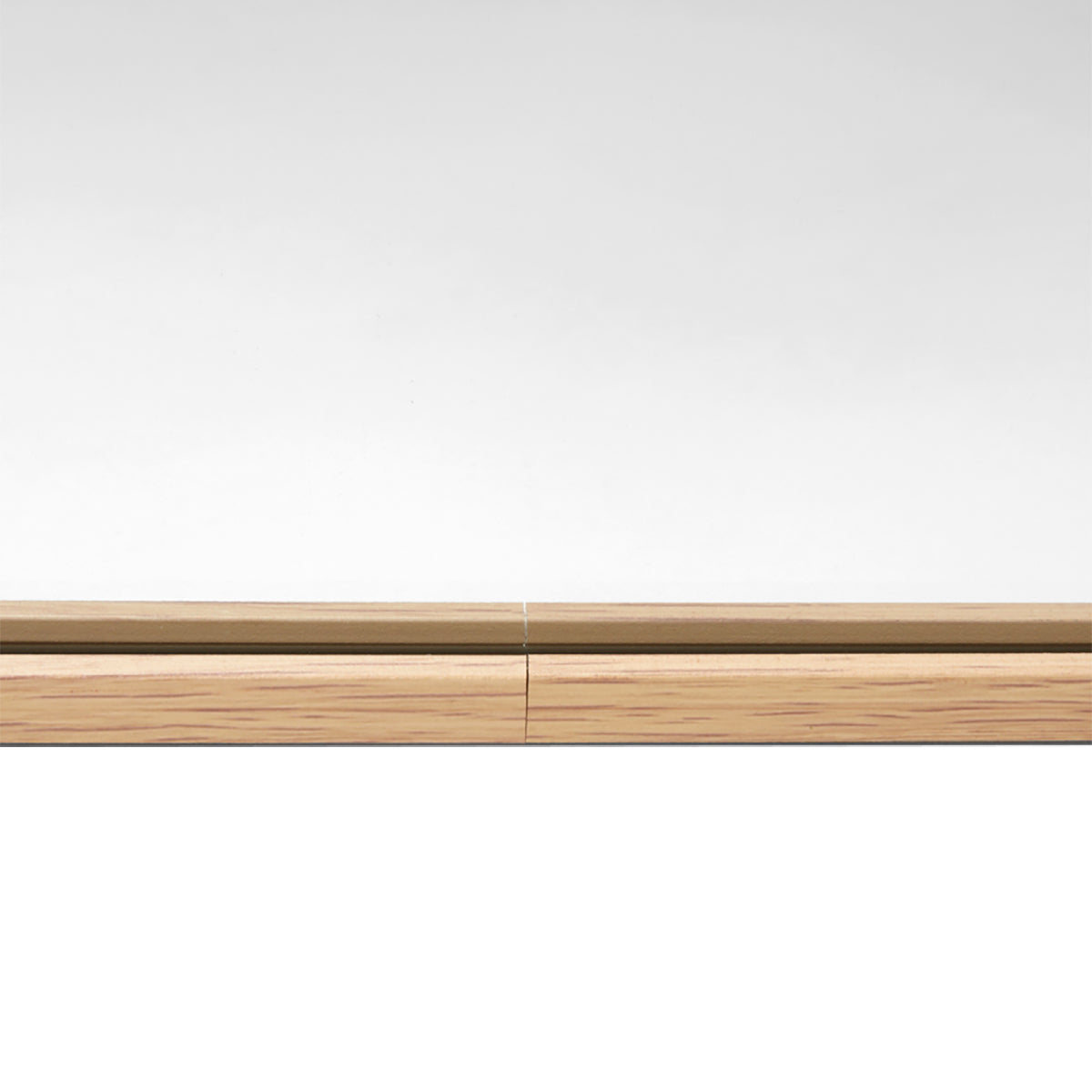 Simplicity Standing Arch Curve Mirror (Oak)