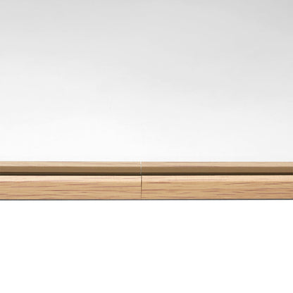 Simplicity Standing Arch Curve Mirror (Oak)