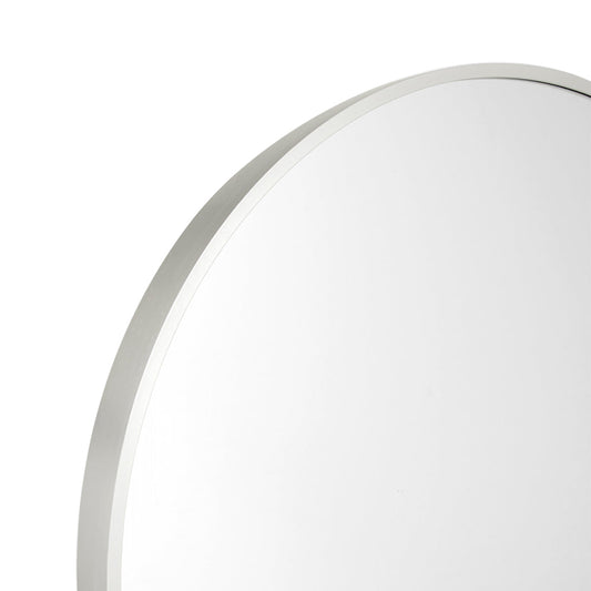 Simplicity Standing Arch Curve Mirror (Silver)
