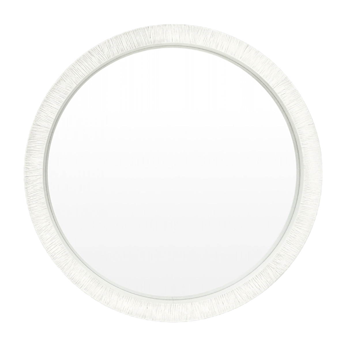 Wood Circle Mirror