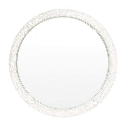 Wood Circle Mirror