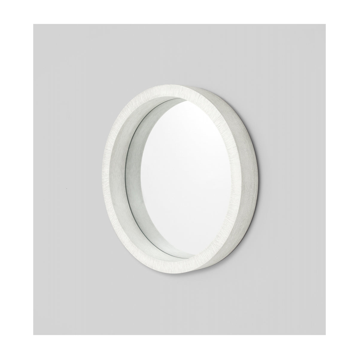 Wood Circle Mirror