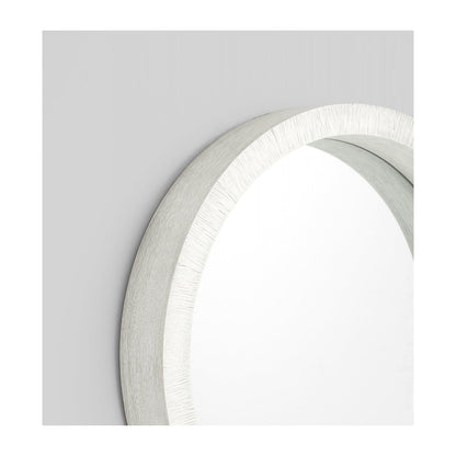 Wood Circle Mirror