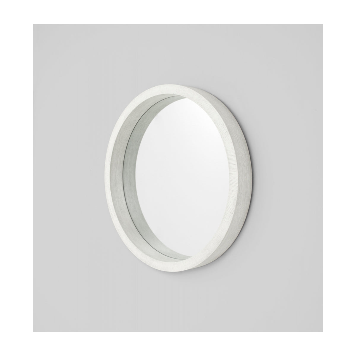 Wood Circle Mirror