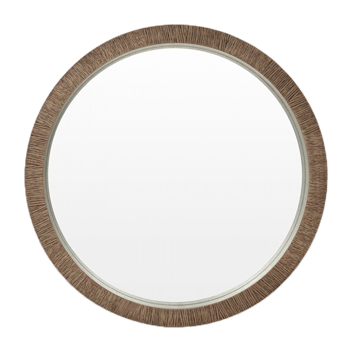 Wood Circle Mirror