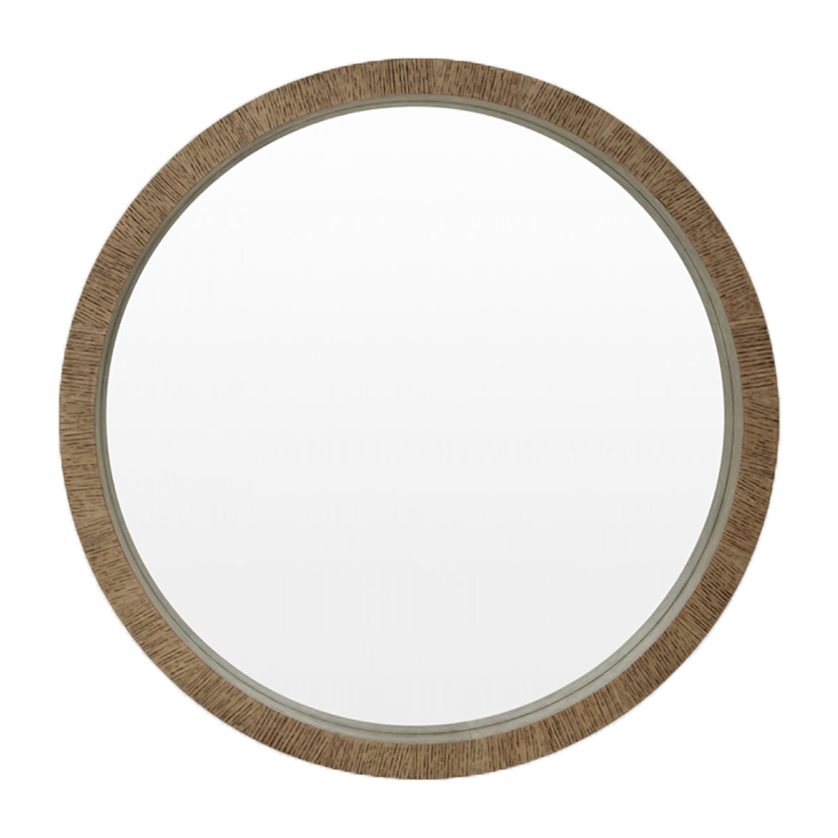 Wood Circle Mirror