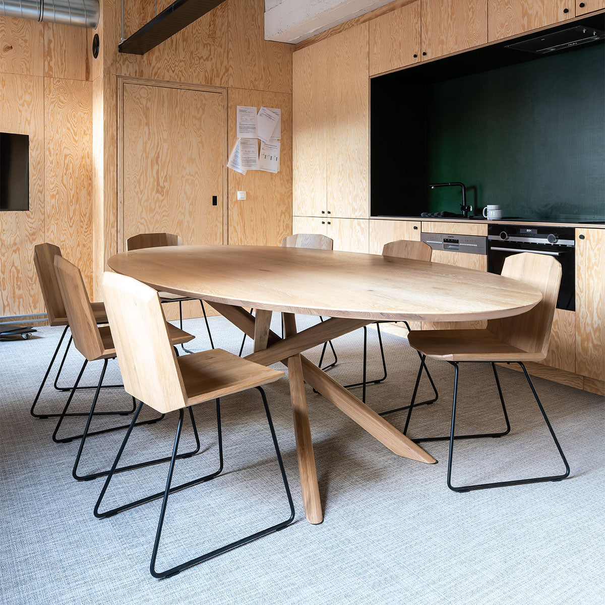 Mikado Oval Dining Table