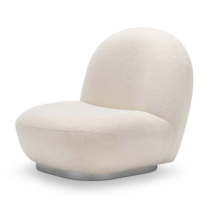 Pacha Low Slung Boucle Lounge Chair