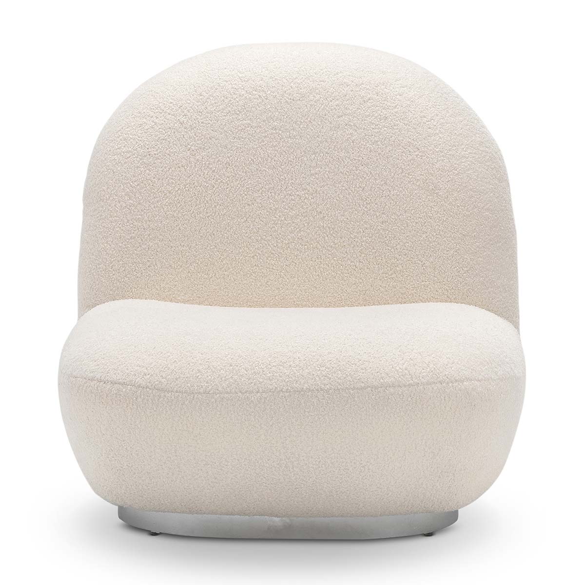 Pacha Low Slung Boucle Lounge Chair