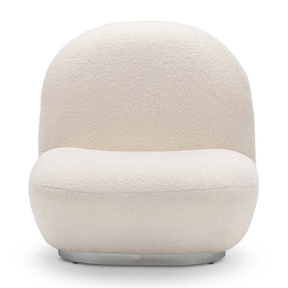 Pacha Low Slung Boucle Lounge Chair