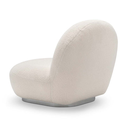 Pacha Low Slung Boucle Lounge Chair