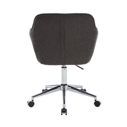 Ava Boucle Office Arm Chair