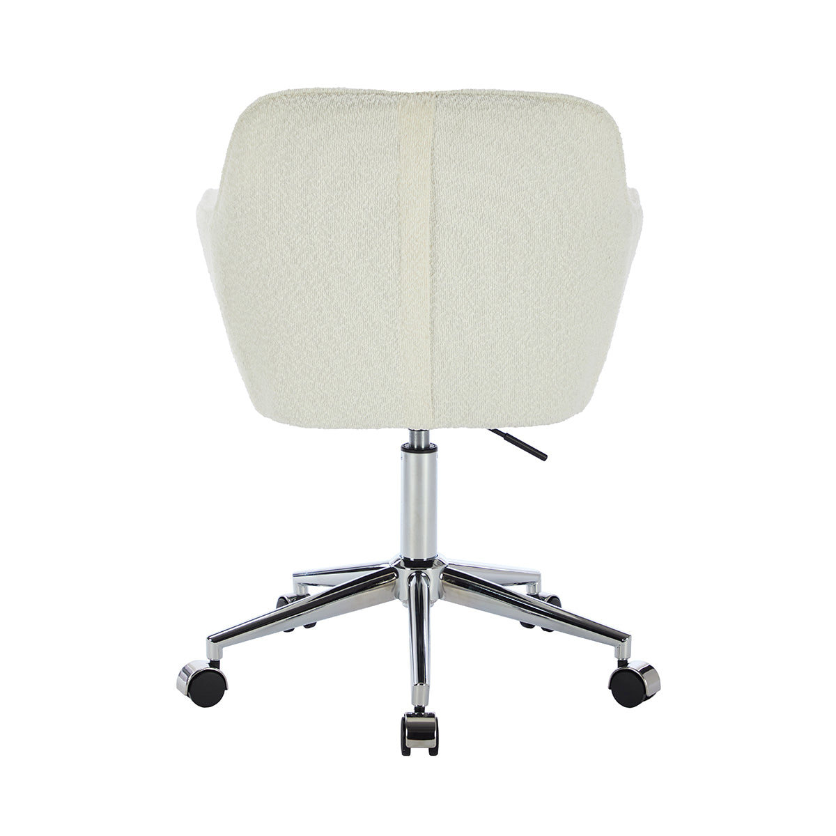 Ava Boucle Office Arm Chair