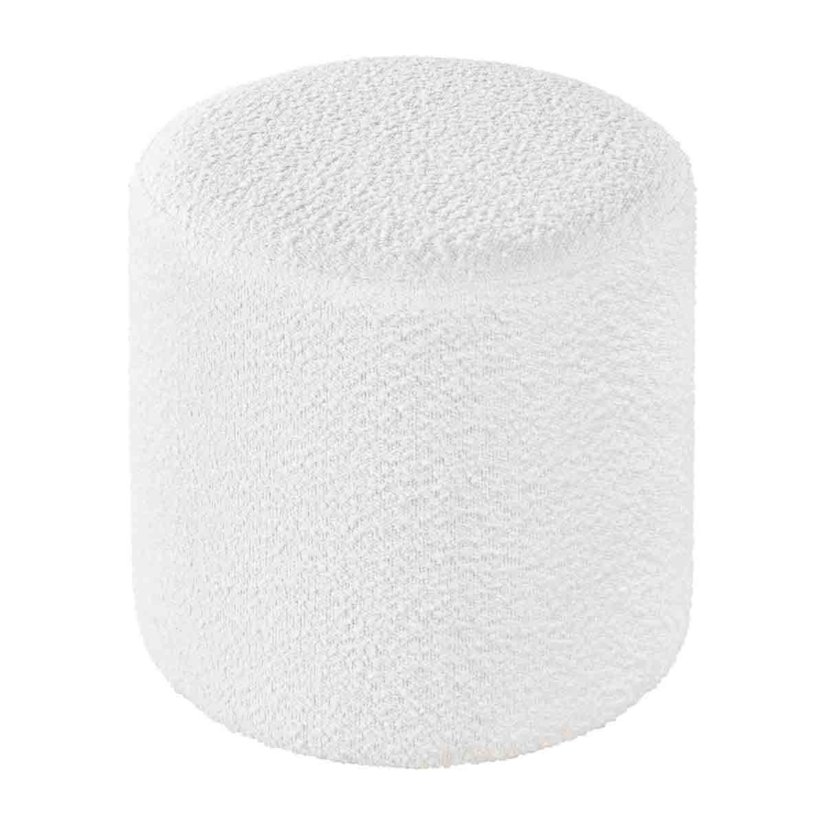 Juliette Boucle Ottoman (40cm)