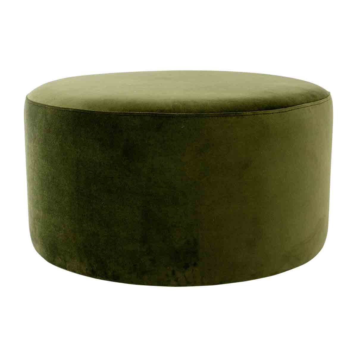 Juliette Velvet Ottoman (70cm)