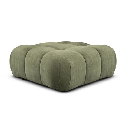 Bowie Textured Velvet Ottoman