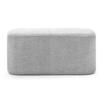 Ayla Fabric Rectangle Ottoman