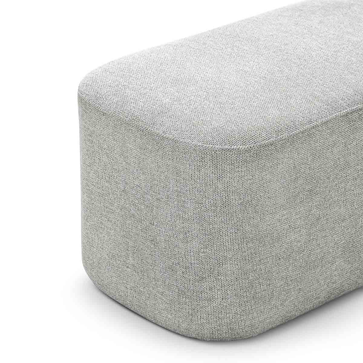 Ayla Fabric Rectangle Ottoman