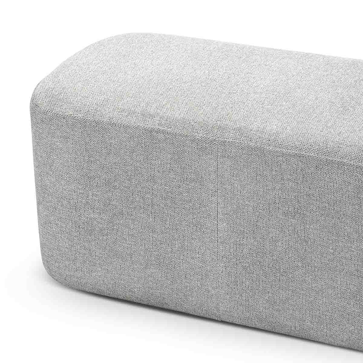 Ayla Fabric Rectangle Ottoman