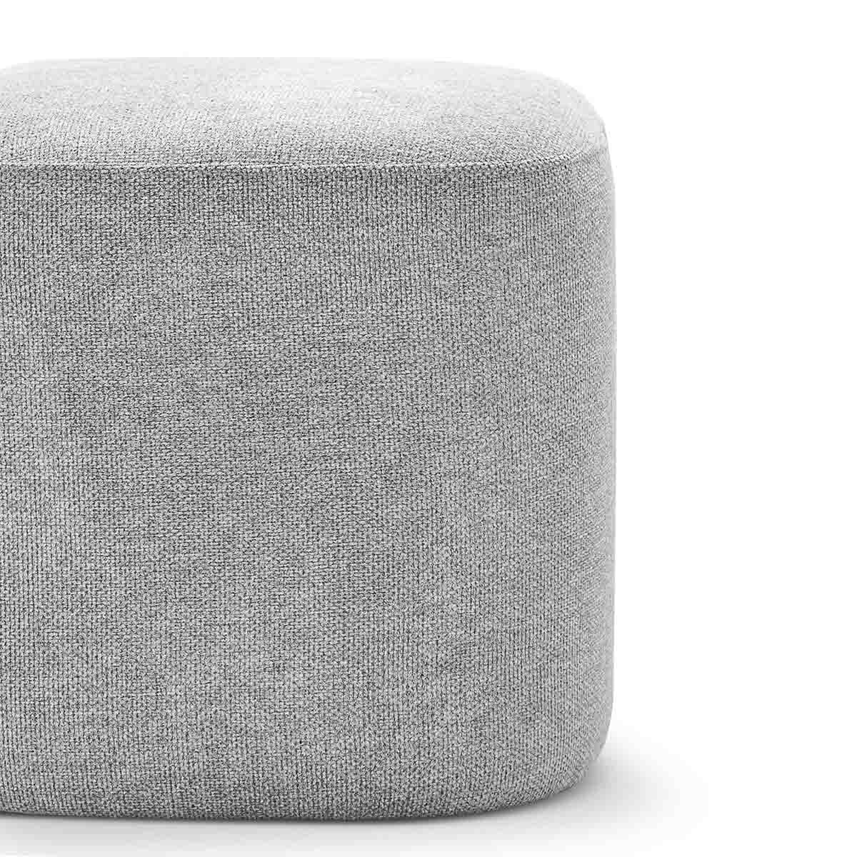 Ayla Fabric Rectangle Ottoman