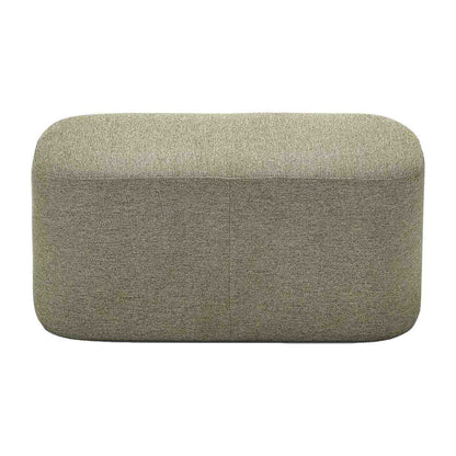 Ayla Fabric Rectangle Ottoman