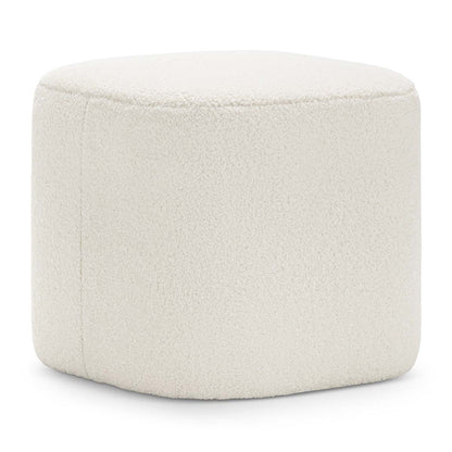 Ayla Boucle Square Ottoman
