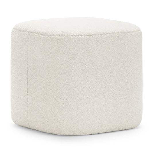 Ayla Boucle Square Ottoman