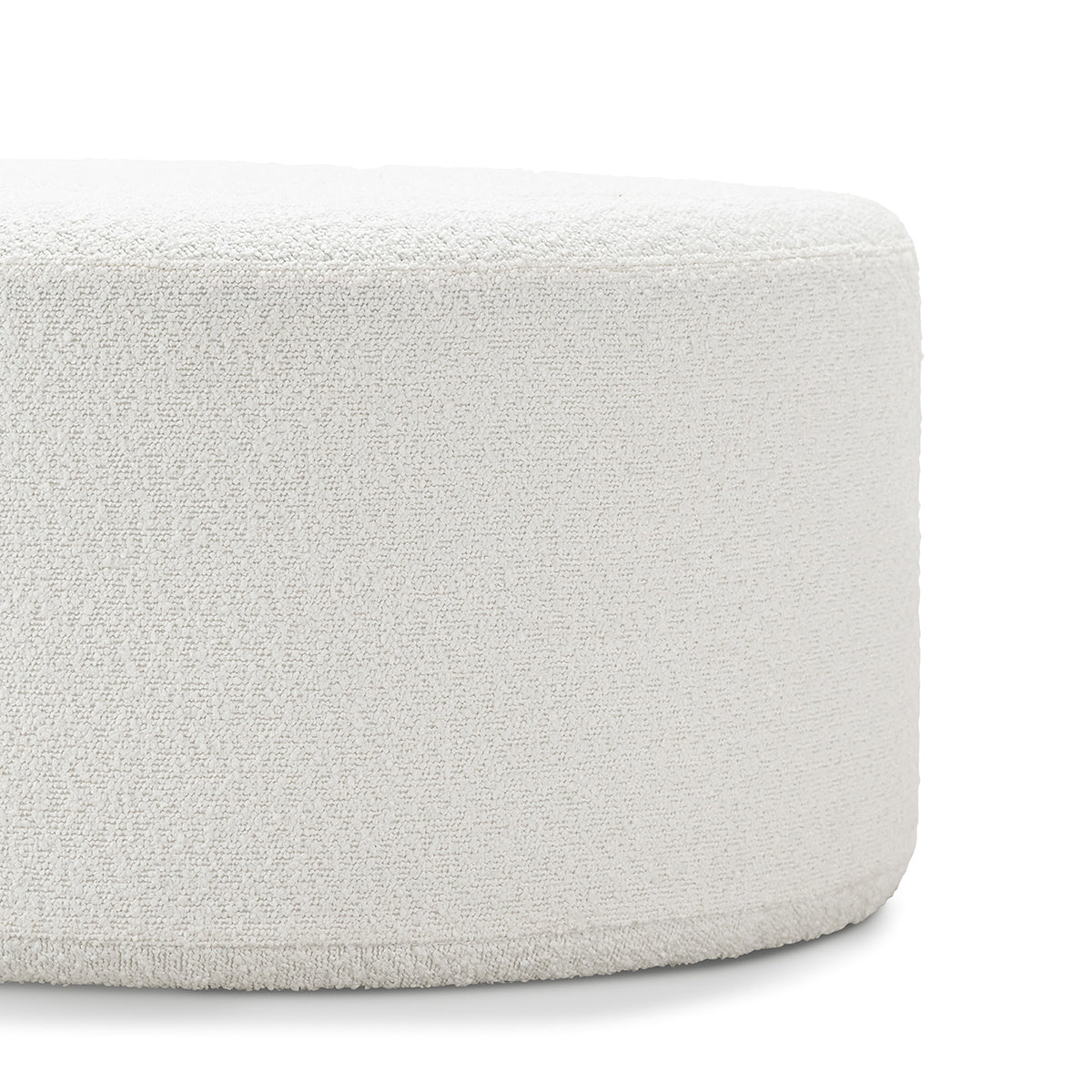 Freya Boucle Ottoman