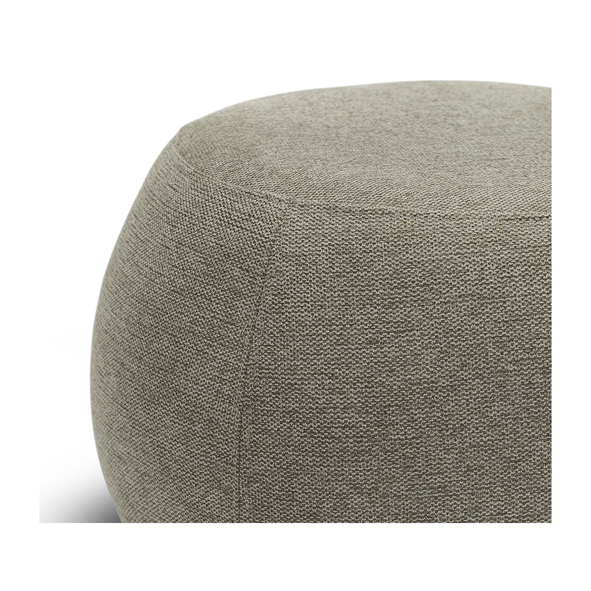 Pouf Fabric Ottoman