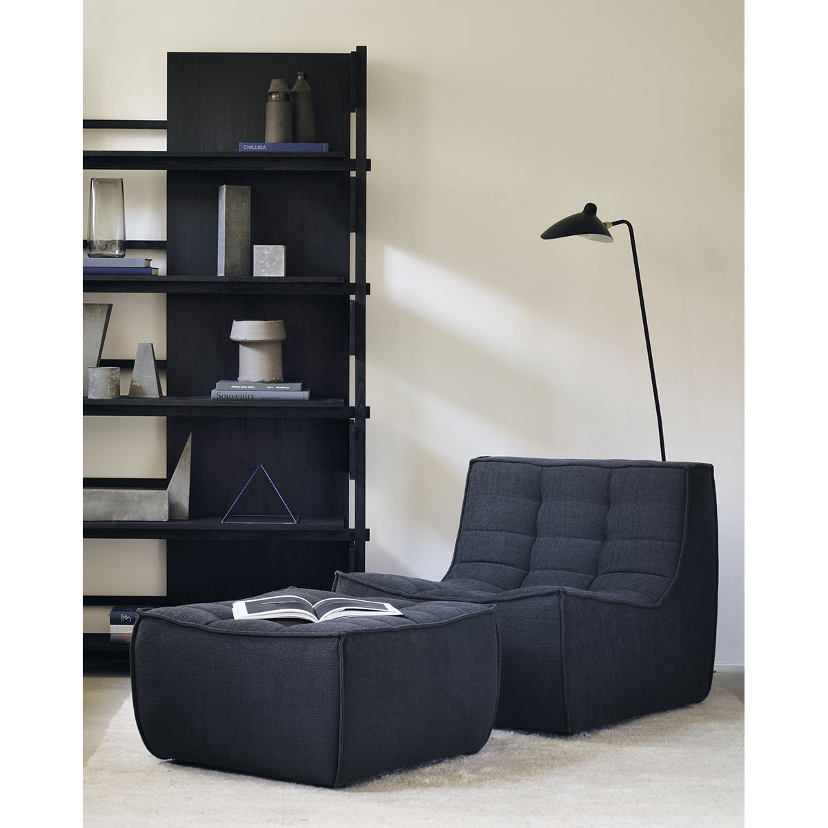 N701 Eco Fabric Ottoman