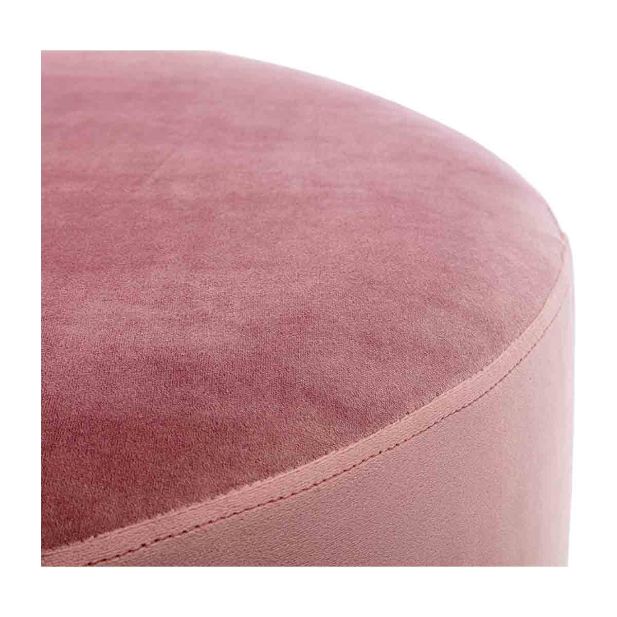 Juliette Velvet Ottoman (70cm)
