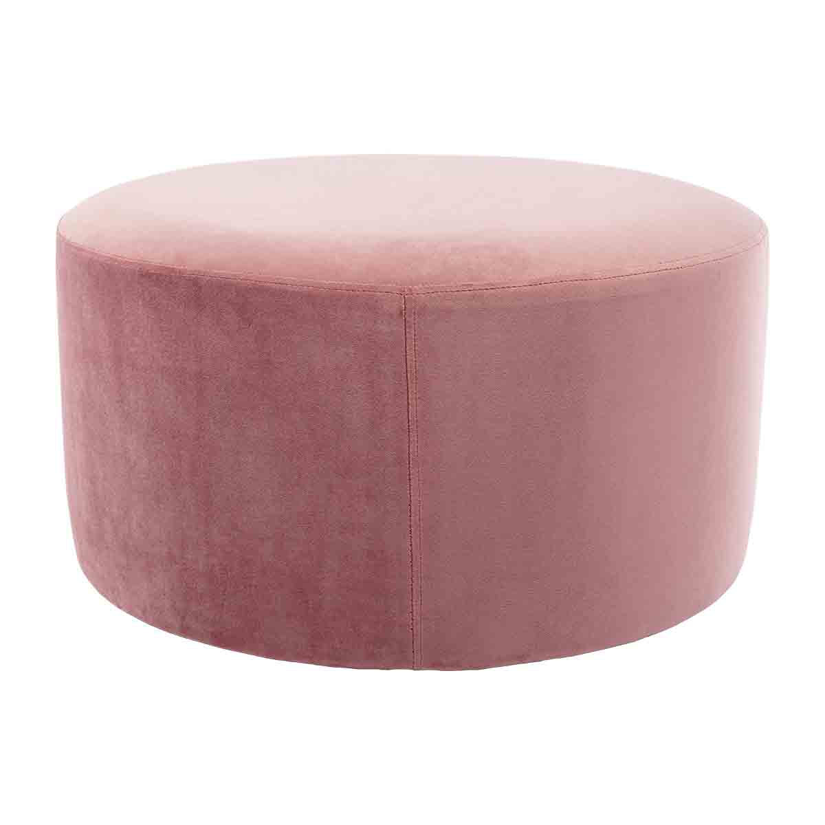 Juliette Velvet Ottoman (70cm)